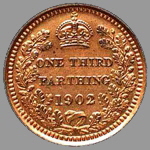 Edward VII Third Farthing