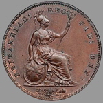 Victoria Penny 1858-1860